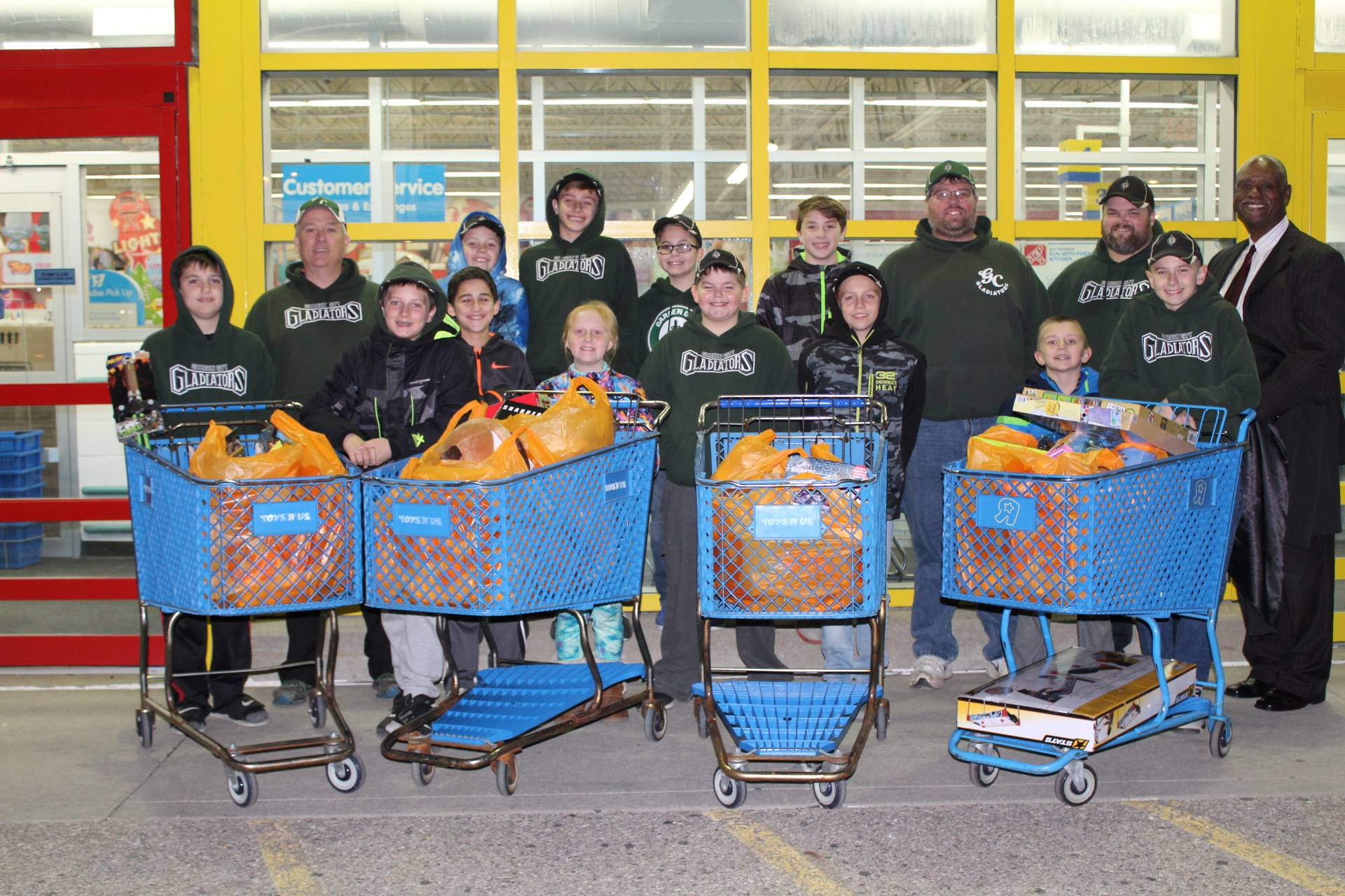 Thank You Garden City Gladiators!